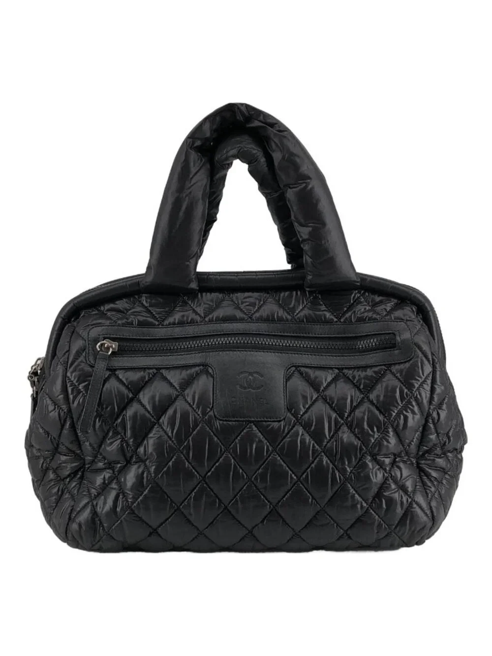 Chanel Coco Cocoon Boston Bag Black
